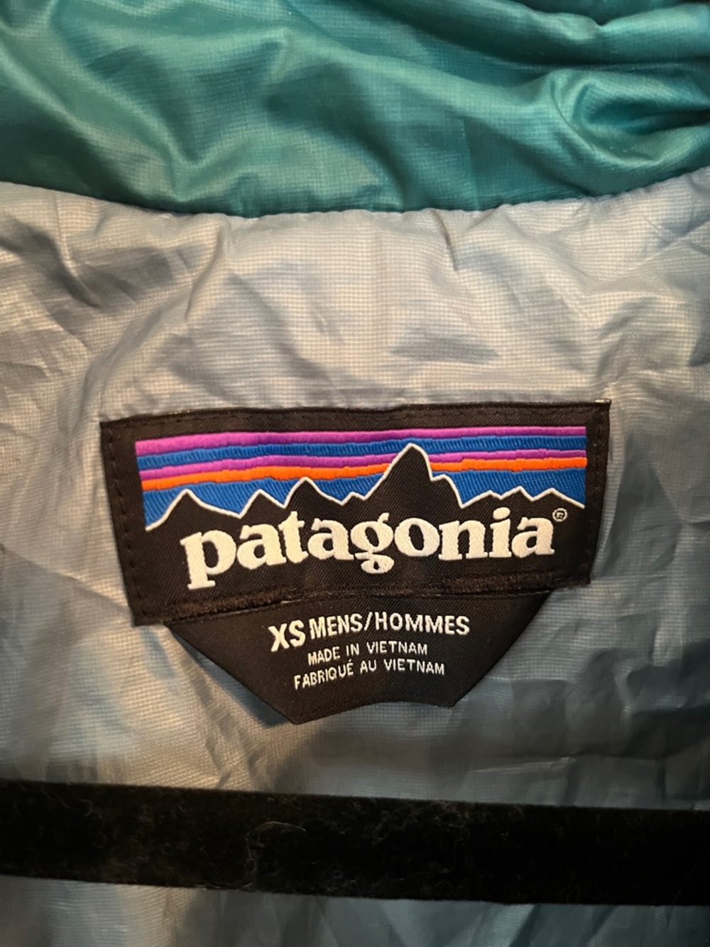 Patagonia Teal Packable Quilted Jacket - Picture 3 of 4